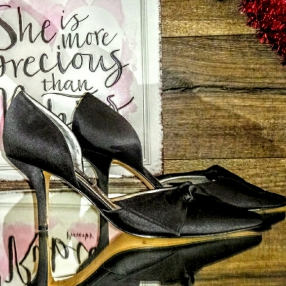 Caparros Shoe Size 9B Sling Back Bow Point Toe EUC - Picture 8 of 16